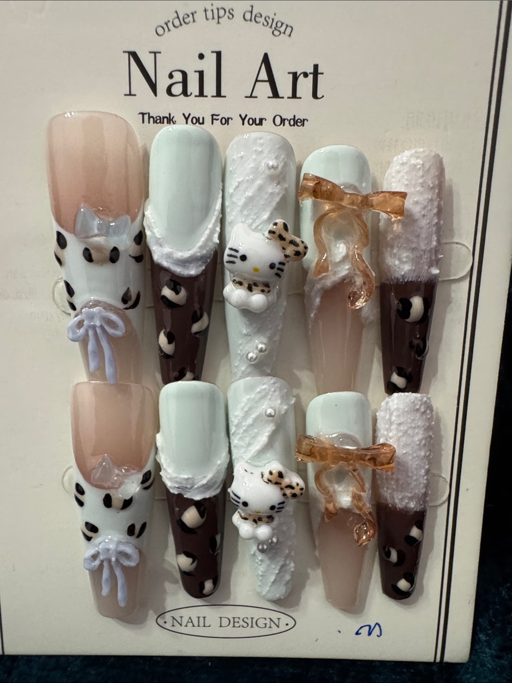 Hello Kitty Inspired Junk Nails